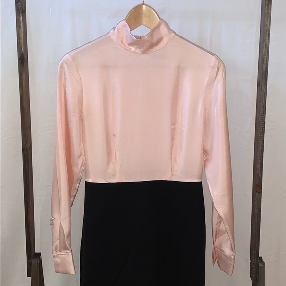 Ted Baker London Classy Dress in Pink and Black - Picture 3 of 9